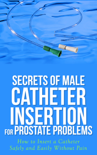 What is male catheterization?